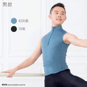 男 立領背心上衣 2色【10170001】