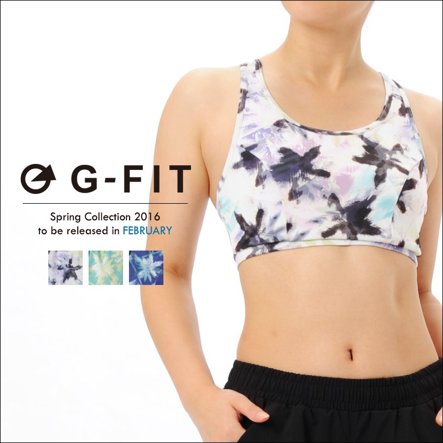 G-FIT 印花運動內衣【GA-16I023T】